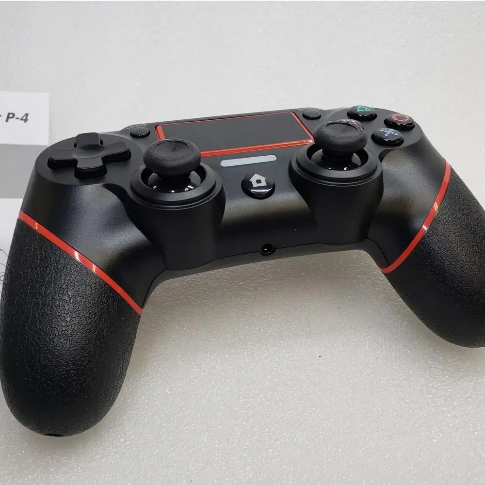 Wireless Controller for PS4 / PC (Black with Red Accents)